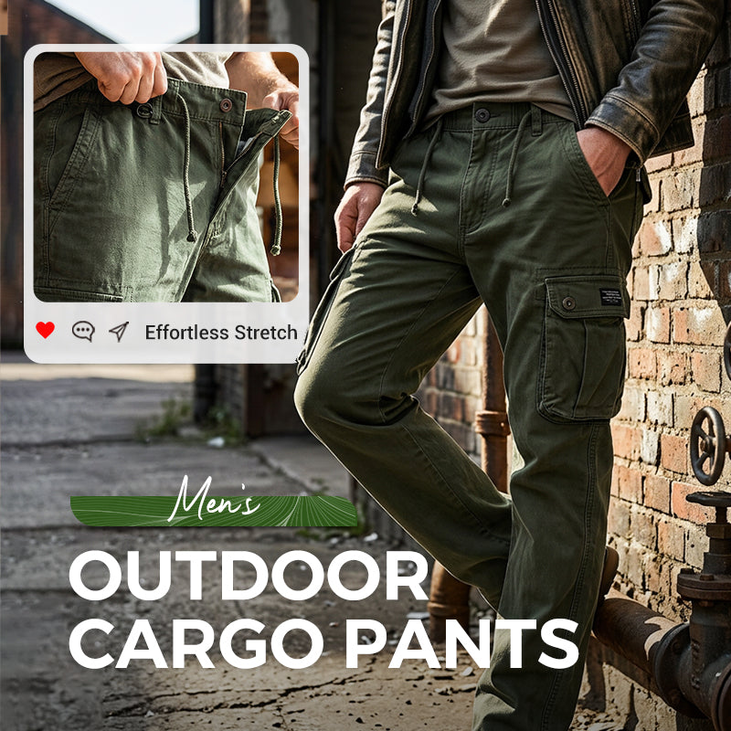 Men's Cotton Cargo Tactical Pants - main product image