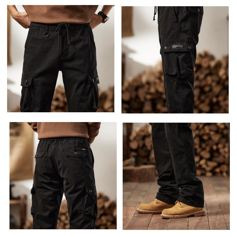 Men's Cotton Cargo Tactical Pants - product image 8