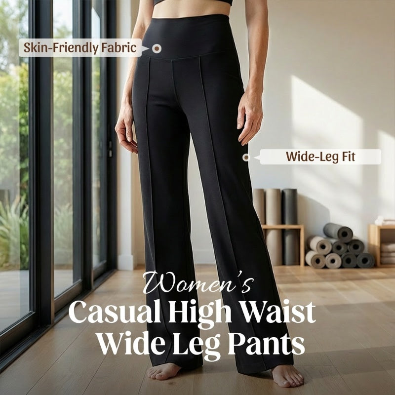 Women's High Waist Wide Leg Pants - image 1