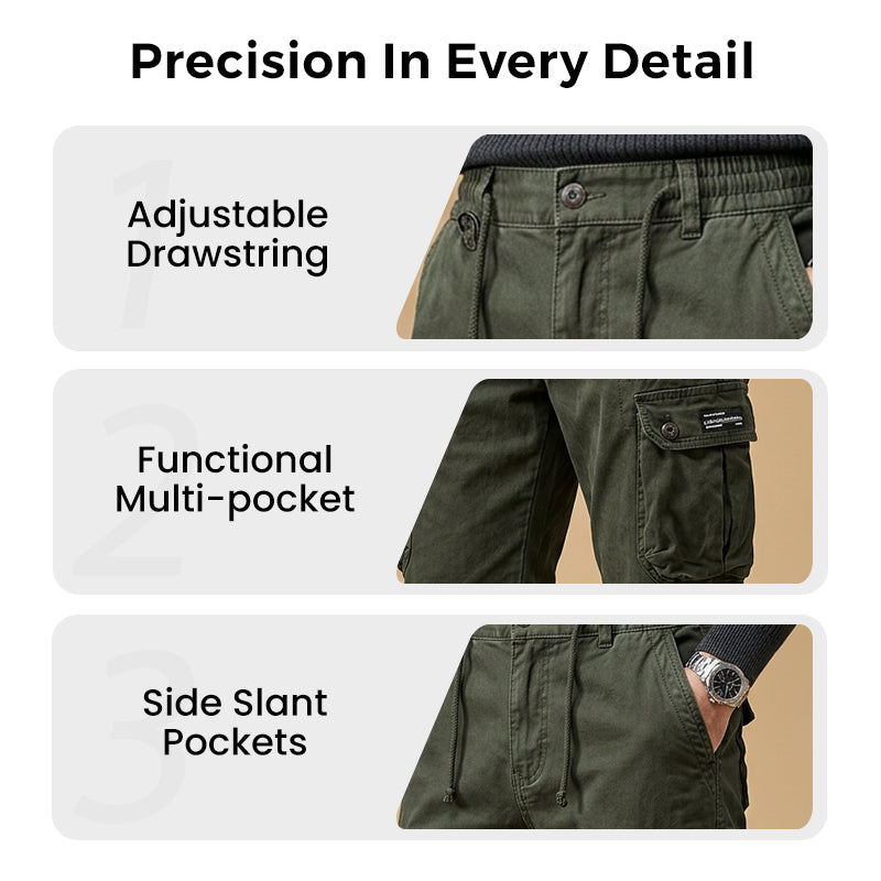 Men's Cotton Cargo Tactical Pants - product image 6