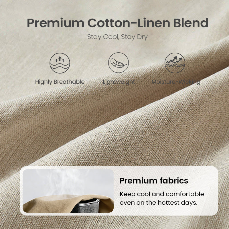 Men's breathable straight-leg trousers - product view 6