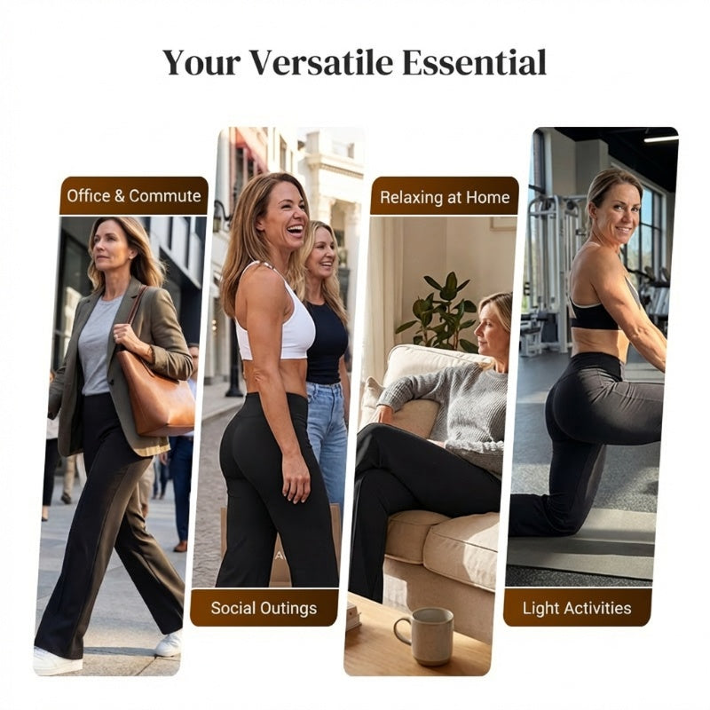 Women's High Waist Wide Leg Pants - image 8