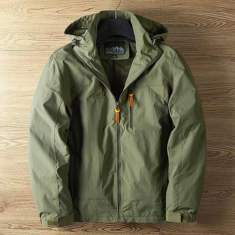 Pine Green Bozeman Hooded Jacket