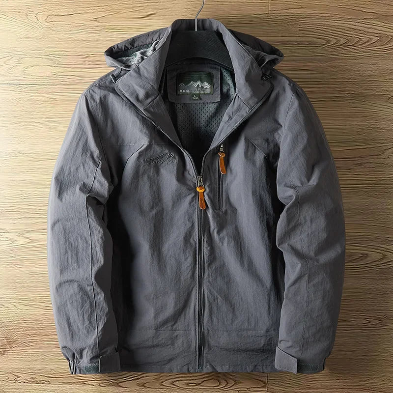 Smoke Gray Bozeman Hooded Jacket